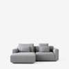 Develius Sofa - Configuration C - with Cushions - Fiord 0151