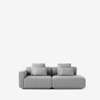 Develius Sofa - Configuration G - with Cushions - Fiord 0151
