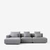 Develius Sofa - Configuration I - with Cushions - Fiord 0151