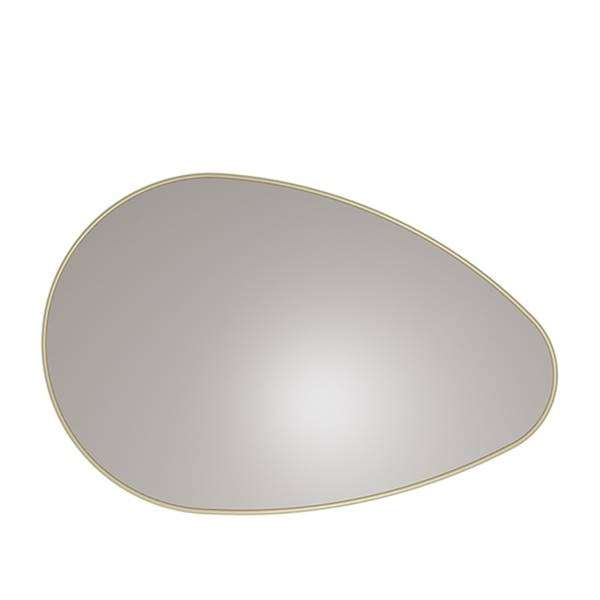 Shape - Wall Mirror - Smoked Glass- Gold Frame