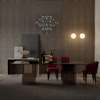 Atelier - Dining Table - Bronze Glass with Smooth Finish