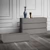 Super Stackable 51" Drawer Chest Lacquer Finish - grigio anthracite