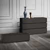 Super Stackable 51" Drawer Chest Lacquer Finish - nero