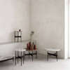 Floema Side Table - Tall and Short with marble top