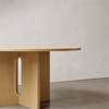 Androgyne Dining Table With Wooden Top