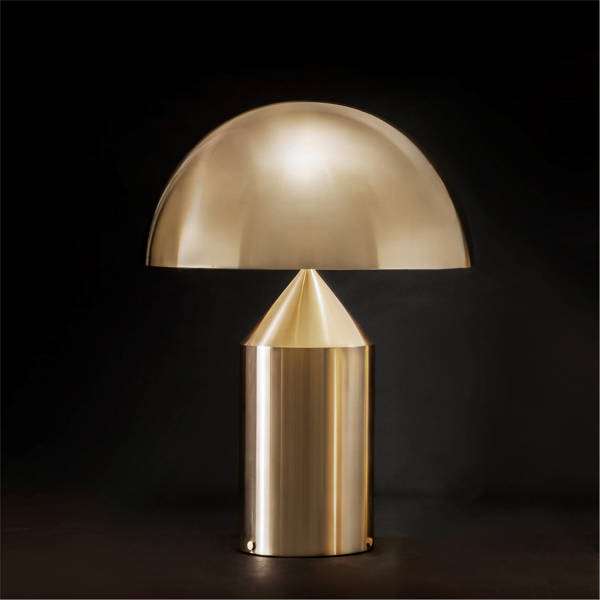 Atollo Metal Table Lamp - Large Gold