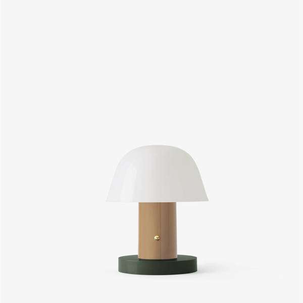 Setago Table Lamp - Nude amp forest - Light Off