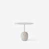 Lato Side Table - LN9 - Ivory white & Crema Diva marble