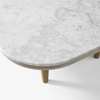 Fly SC5 Coffee Table - White Oak - Bianco Carrara