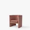 Loafer SC23 Lounge Chair - Velvet 04 Clay
