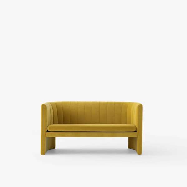 Loafer Sofa SC25 - Velvet 06 Dandelion