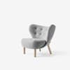 Little Petra Lounge Chair - Oak Legs - Halingdal 130