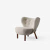 Little Petra Lounge Chair - Walnut legs - Karakorum 003