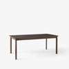 Patch Extendable Dining Table - HW1 -Oiled Walnut with Cacao Orinoco Top