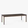 Patch Extendable Dining Table - HW2 -Oiled Walnut with Cacao Orinoco Top