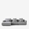 Develius Sofa - Configuration E - with Cushions - Fiord 0151