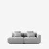 Develius Sofa - Configuration H - with Cushions - Fiord 0151