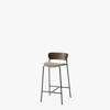 Pavilion AV10 Bar Chair Upholstered Seat - walnut - canvas 114