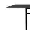 Snaregade Table - Rectangular - Linoleum Top - Black