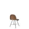 3D Dining Chair - Front Upholstered Center Base Hirek Shell