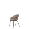 Bat Dining Chair - Fully Upholstered Conic Base - Antiquebrass gabriel crisp 4115
