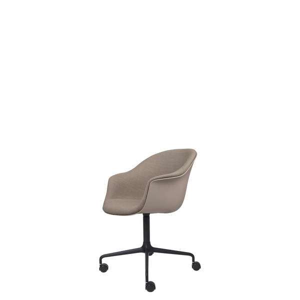 Bat Meeting Chair - Front Upholstered 4-Star Base