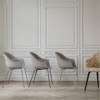 Bat Dining Chair - Un-Upholstered Conic Base