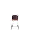 Beetle Counter Bar Chair - Front Upholstered Conic Base