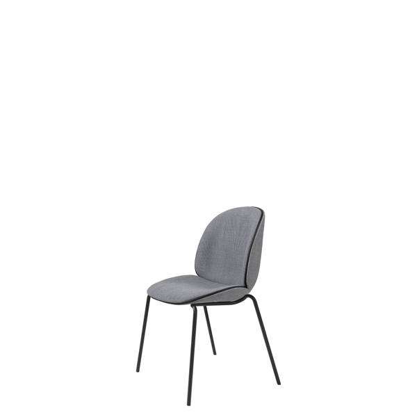 Beetle Dining Chair - Fully Upholstered 4-Leg Stackable