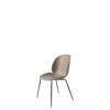 Beetle Dining Chair - Un-Upholstered Conic Case - Black Base - new beige shell