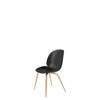 Beetle Dining Chair - Un-Upholstered - oak Base - black shell
