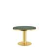 GUBI 2.0 Dining Table - Round 110 - bottle green glass top