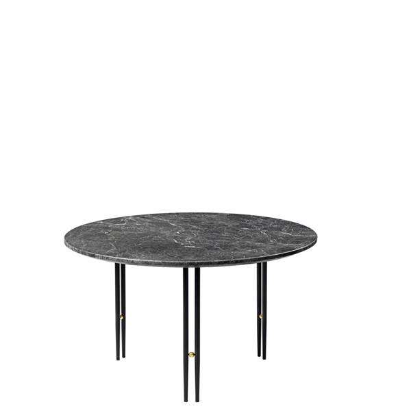 IOI Coffee Table - Round 70 - 70 black marble grey