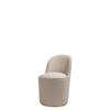 Tail Lounge Chair - High Back - antique brass alcantara alcantara-2161