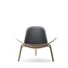 CH07 Shell Lounge Chair - oak-oil-thor 301