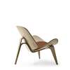 CH07 Shell Lounge Chair - oak-white oil-thor 307