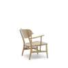 CH22 Lounge Chair - oak-walnut-oil-natural-paper cord