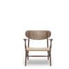 CH22 Lounge Chair - walnut-oil-natural-paper cord