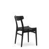 CH23 Dining Chair - oak-black-black-paper cord