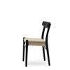 CH23 Dining Chair - oak-black-natural-paper cord