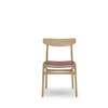 CH23 Dining Chair - oak-oil dark red loke-7100