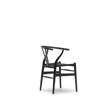 CH24 Wishbone Chair - ash-black-ncss9000n-black-paper cord