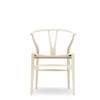 CH24 Wishbone Chair - ash-soap-natural-paper cord