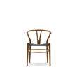 CH24 Wishbone Chair - walnut-laque-black-paper cord