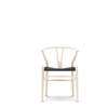 CH24 Wishbone Chair - ash-soap-black-paper cord