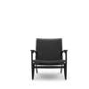 CH25 Lounge Chair - oak-black-paper cord