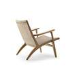 CH25 Lounge Chair - oak-oil-natural-paper cord