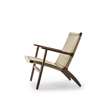 CH25 Lounge Chair - walnut-oil-natural-paper cord
