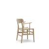 CH26 Dining Chair - oak-oil-natural-paper cord