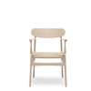 CH26 Dining Chair - oak-soap-natural-paper cord